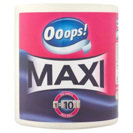 Ooops Háztartási papírtörlő Maxi 2rét, 500lap (6)
