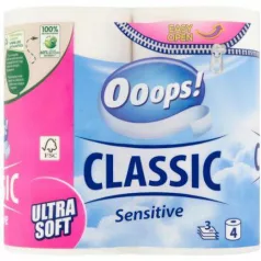 Ooops Wc papír Classic 4tek-3rtg Sensitive (16)