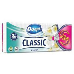 Ooops Papírzsebkendő Classic Jázmin 3rét, 90db (20)
