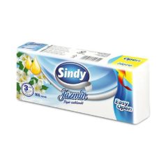 Sindy Papírzsebkendő 3rtg, 100db Jázmin Easy Open