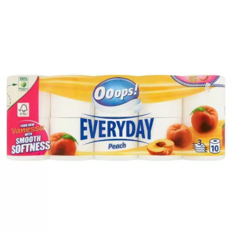 Ooops Wc papír Everyday Barack 3rtg, 10tek, Vanessa 115lap