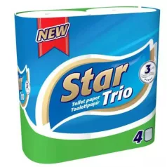 Star Wc papír Trio 4 tek/ 3 rét