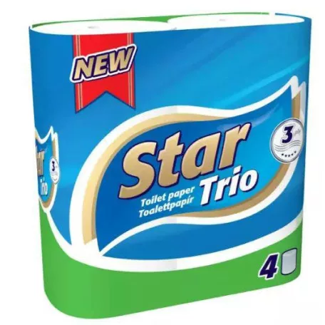 Star Wc papír Trio 4 tek/ 3 rét