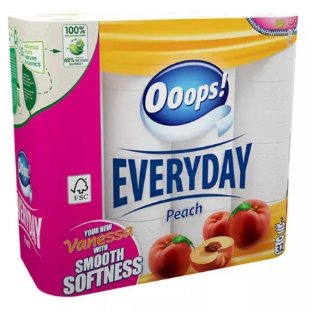 Ooops Wc papír Everyday Barack 3rtg, 32+8tek, Vanessa 115lap