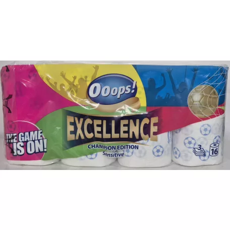 Ooops Wc papír Excellence 16tek-3rtg,150lap Sensitive CHAMPION (3)