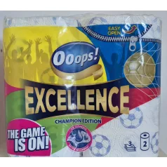   Ooops Háztartási papírtörlő Excellence 2tek.3rét. CHAMPION