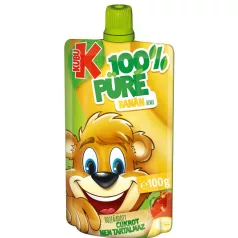 KUBU Püré Banán 100% 100ml (24)