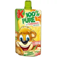 KUBU Püré Őszibarack 100%  100ml (24)