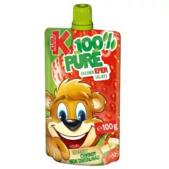 KUBU Püré Eper 100% 100ml (24)