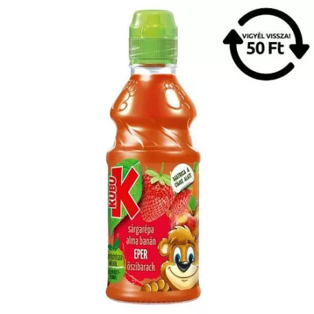 KUBU GO Banán-EPER gyümölcslé 300ml DRS (12)