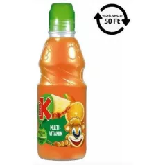 KUBU GO MULTIVITAMIN gyümölcslé 300ml DRS (12)