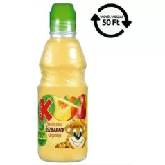 KUBU GO Banán-ŐSZIBARACK gyümölcslé 300ml DRS (12)