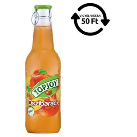 TopJoy 0,25l Őszibarack 50% DRS
