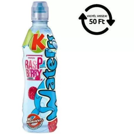 KUBU WATER Málna 500ml DRS (12)