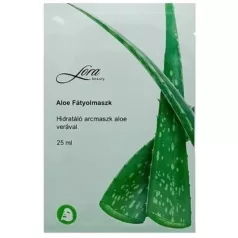   LORA Fátyolmaszk 25ml Aloe vera, hidratáló (950824) Fresh Skin