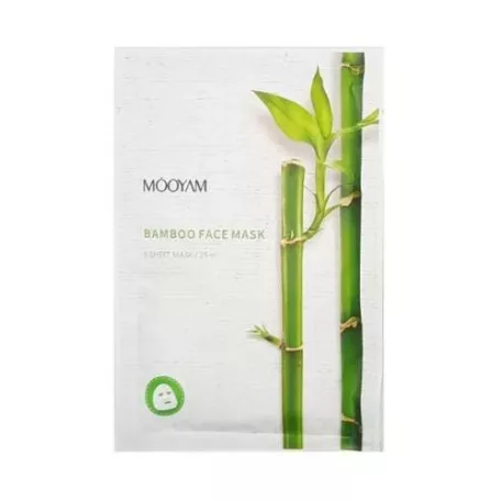 LORA Fátyolmaszk 25ml U Bambusz, hidratáló (950833)