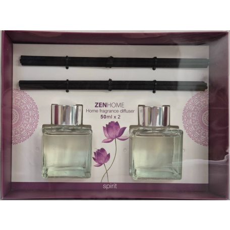 ZenHome Pálcikás Illatosító 2x50 ml Spirit