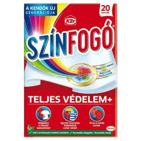 K2r Színfogó kendő 20 db-os Teljes védelem +