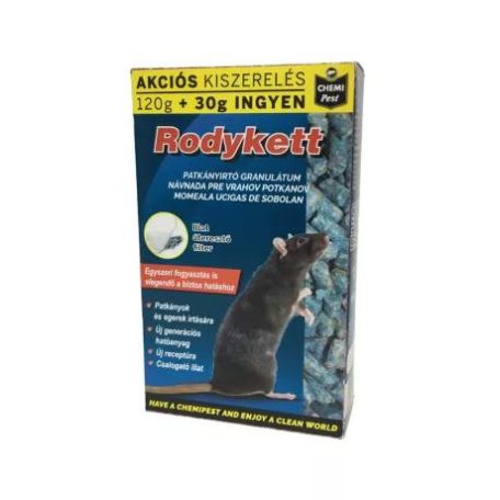 Chemi Rodykett Granulátum (Patkány)150gr