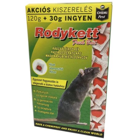 Chemi Rodykett Fresh Bait Pép (piros) 150gr