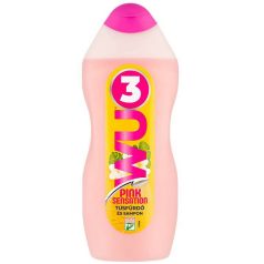 WU3 2in1 Sampon+Tusfürdő 850ml Pink