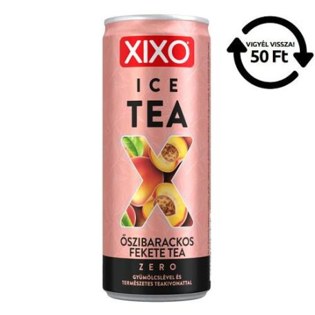 XIXO Ice Tea 250 ml Zéro Őszibarack