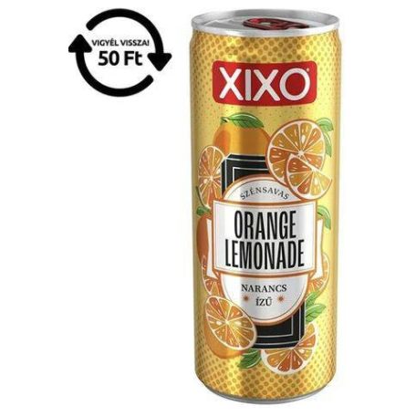 XIXO Soft Drink 250ml Limonádé Orange