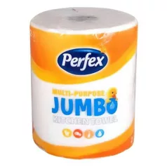   Perfex Háztartási papírtörlő Jumbo 1 tek, 2rtg,  (Multi-Purpose)