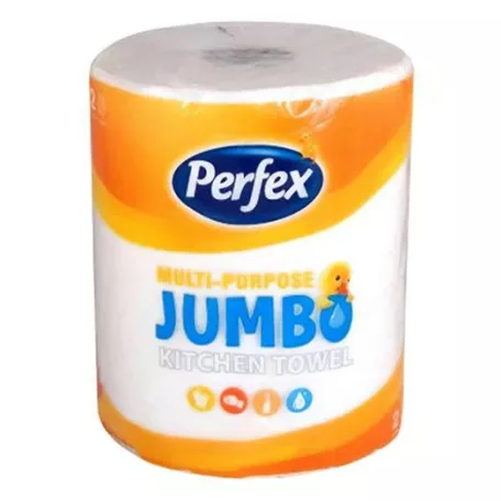 Perfex Háztartási papírtörlő Jumbo 1 tek, 2rtg,  (Multi-Purpose)