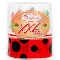 Katica Háztartási papírtörlő XXL 300lap Dekor (12)