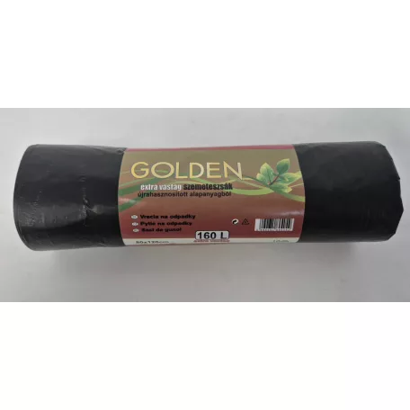 Szemeteszsák Golden extra 160l 80x120cm, 10db