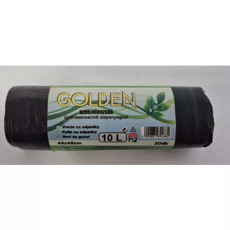 Szemeteszsák Golden extra 10l 44x48cm, 20db
