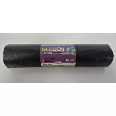 Szemeteszsák Golden extra 220l 120x130cm, 5db