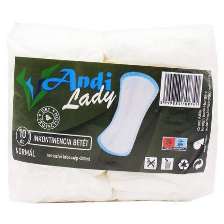 ANDI LADY 10db-os inkontinencia betét Normál