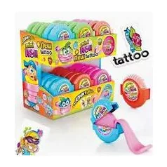 Mini Roll rágógumi/Johnny BEE 18g 6 méteres (30)