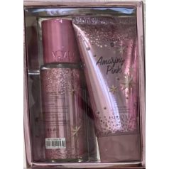   V.V.Love Szett "Amazing Pink" (testpermet 85ml+testápoló 50ml)