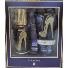   V.V.Love Szett "Missy GG-kék" (testpermet 50ml+testápoló 50ml)