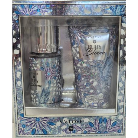 V.V.Love Szett "Ruby Bloom" (testpermet 85ml+testápoló 50ml)
