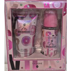   V.V.Love Szett "Dreamboat" (testpermet 50ml+testápoló 50ml)