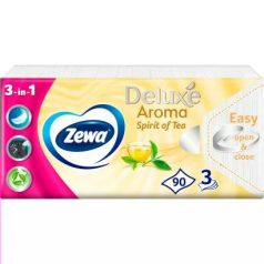 Zewa Papírzsebkendő deluxe 90db 3rtg Spirit of Tea
