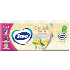 Zewa Papírzsebkendő 10x10db 3rtg Spirit of Tea