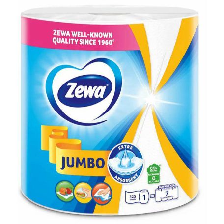 Zewa Háztartási papírtörlő Jumbo 2r/1t 325 lap