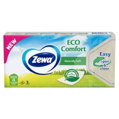 Zewa Papírzsebkendő deluxe 90db 3rtg ECO Comfort