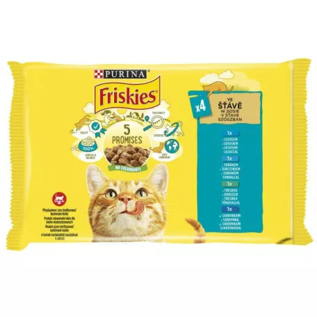 Friskies 5 Promises 4X85g halas(12)k