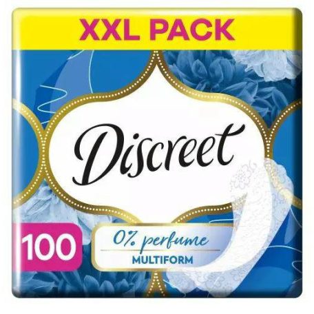 Discret Tisztasági Betét 0% Parfume Multiform 100db (5)
