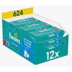 PAMPERS Popsitörlő 52db-os Fresh Clean (12)
