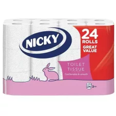 NICKY Wc papír 24tek