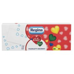 Regina Papírzsebkendő 10X9 db 4rtg LOVE