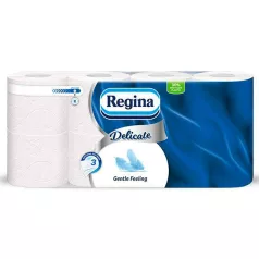   Regina Wc papír Delicate 8 tekercs, 3 réteg Gentle Feeling (7)