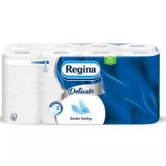   Regina Wc papír Delicate 16 tekercs, 3 réteg Gentle Feeling
